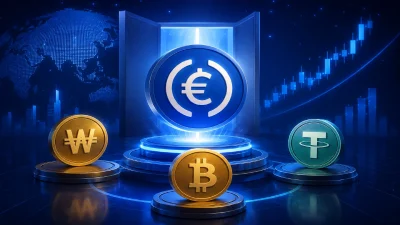 Upbit, Circle’ın euro stablecoini EURC’yi 28 Ağustos 2026’da KRW, BTC