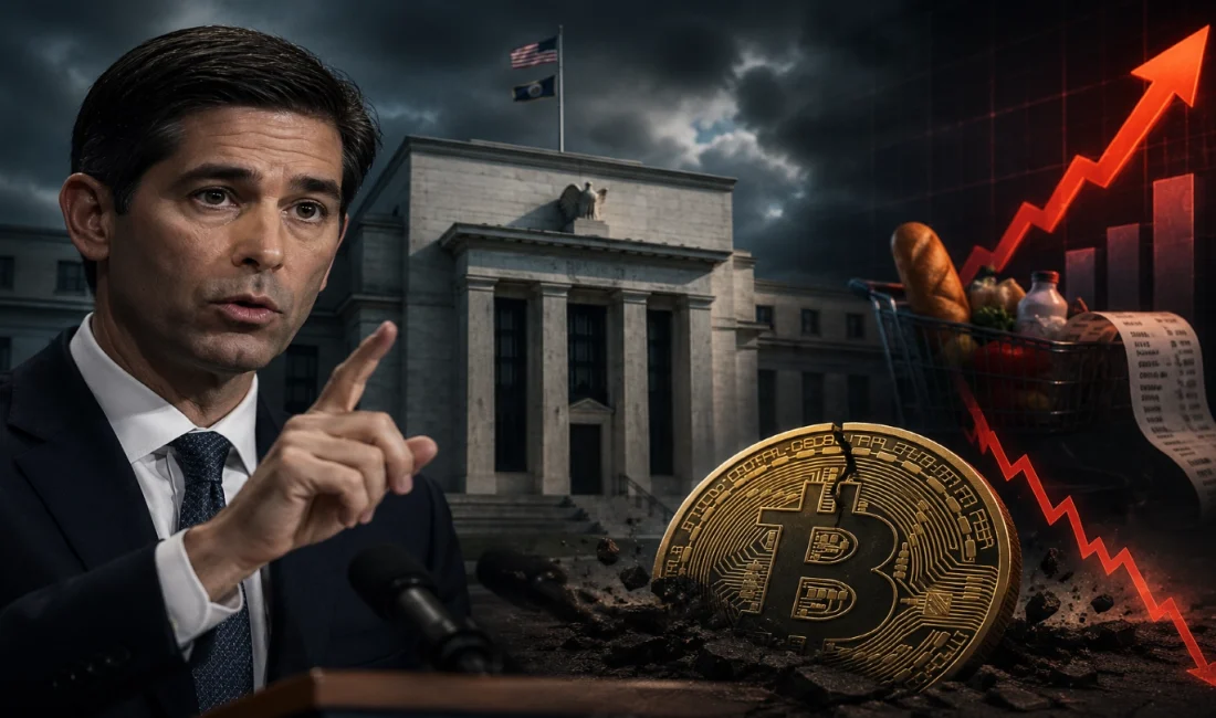 Fed Başkanı Warsh’tan Enflasyon Uyarısı: Bitcoin 78 Bin Dolar Altında Fed Başkanı Kevin Warsh, Jackson Hole’da enflasyonun %2 hedefinin üzerinde