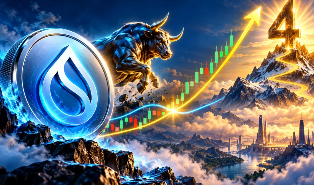 Altcoin SUI fiyatında 50 günlük hareketli ortalamanın 200 günlük ortalamayı
