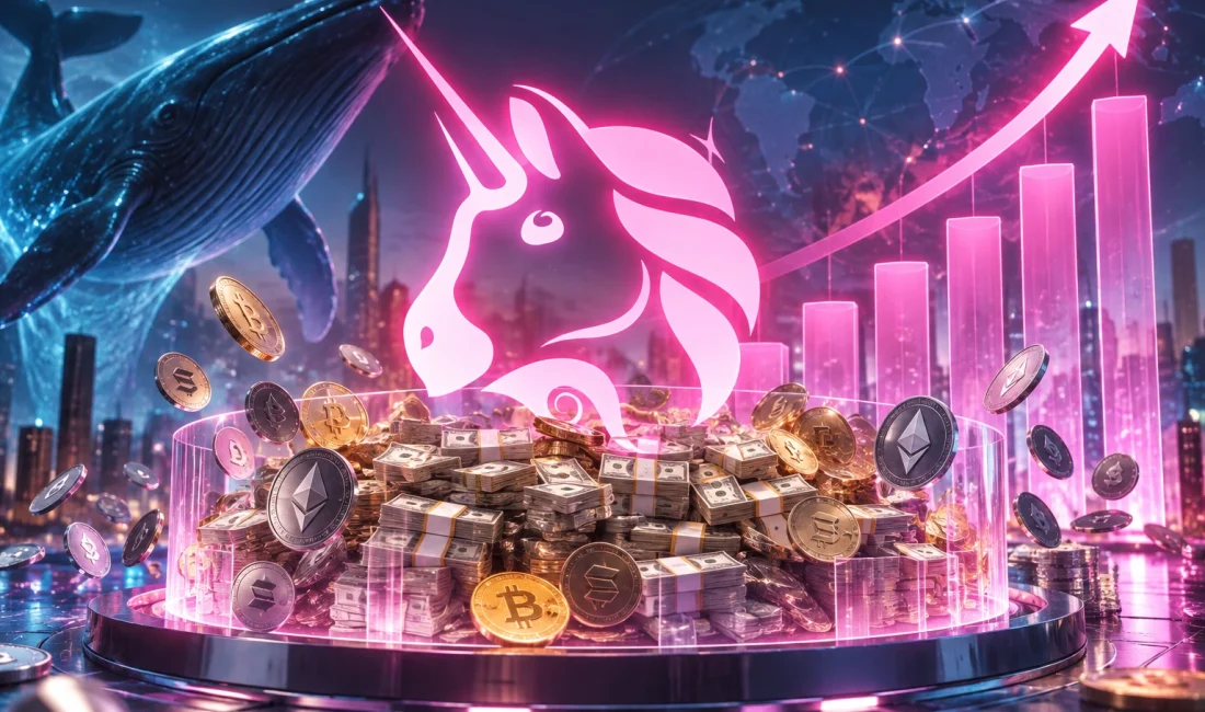 Popüler Altcoin Projesinde 70 Milyar Dolar Sürprizi Altcoin Uniswap’ın 30 günlük işlem hacmi 70 milyar doları aşarak