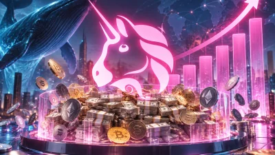 Altcoin Uniswap’ın 30 günlük işlem hacmi 70 milyar doları aşarak