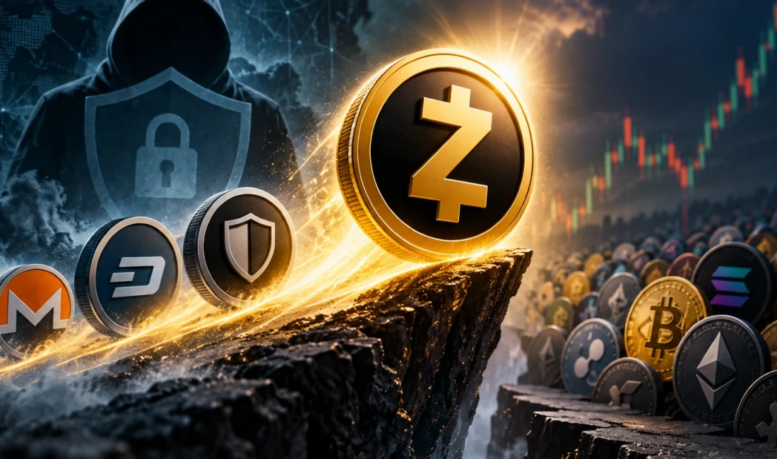 Altcoin ZEC Damga Vurdu: Gizlilik Coinleri Kripto Para Piyasasından Ayrıştı ZEC yüzde 2.496 yükselirken gizlilik coinlerinin piyasa değeri 33,6 milyar