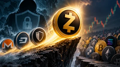 ZEC yüzde 2.496 yükselirken gizlilik coinlerinin piyasa değeri 33,6 milyar