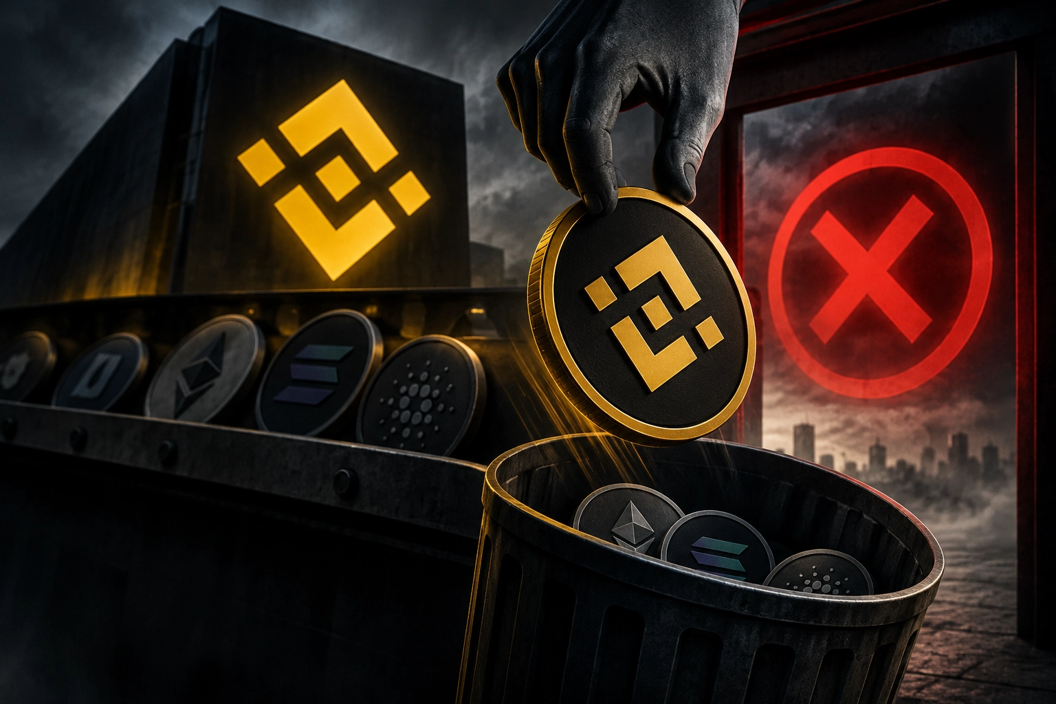 Binance, AIXBT, DOLO, ENJ, HUMA, SXT, TNSR ve TURTLE için