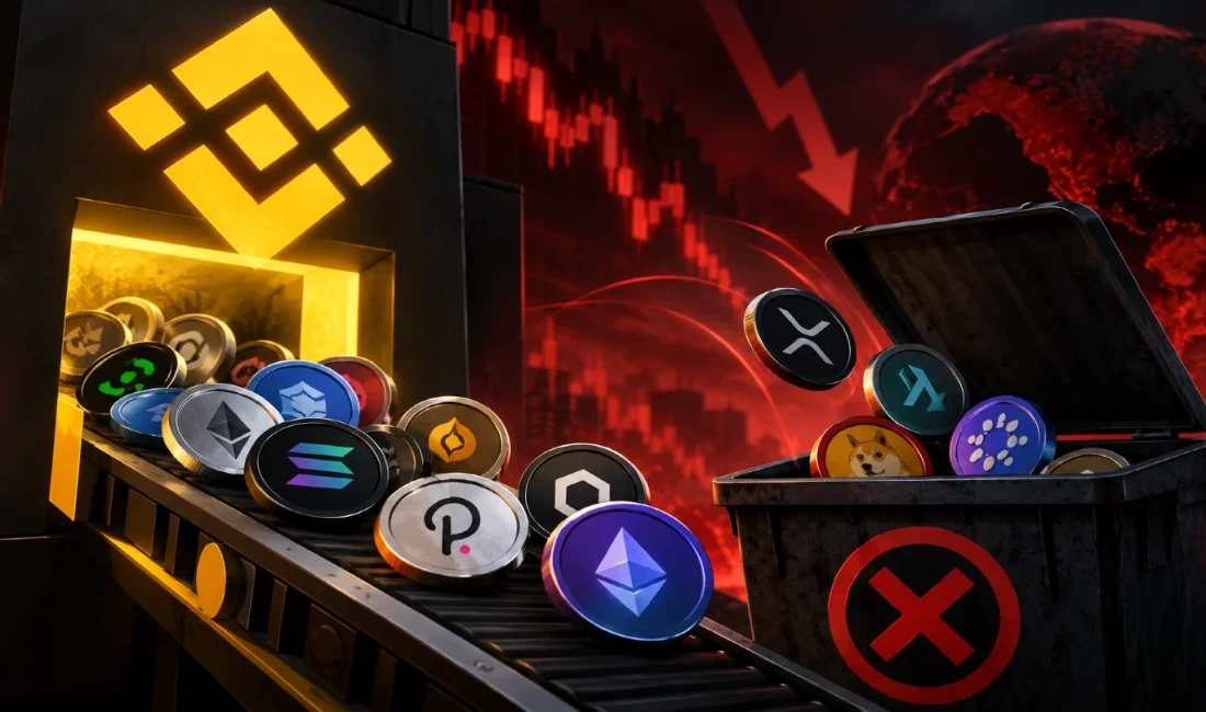 Binance Alpha, standartlarını karşılamadığı gerekçesiyle MTP, BDXN, TALE, BOS, SAROS