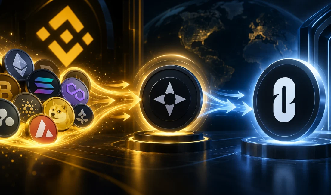 Binance Bir Altcoin İçin Kararını Verdi: ZRO Dönüşümü Başlıyor Binance, Stargate Finance (STG) tokenlerini 1 STG = 0,08634 ZRO