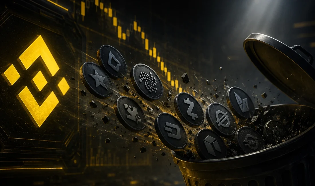 Binance, TNSR, SXT, TURTLE, AIXBT ve BREV dahil bazı margin