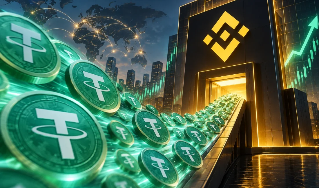 Binance’a yönelik stablecoin girişleri hız kazanırken TRON ağındaki USDT akışı