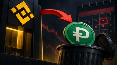 Binance, Pax Dollar (USDP) için delist kararı aldı. USDP spot