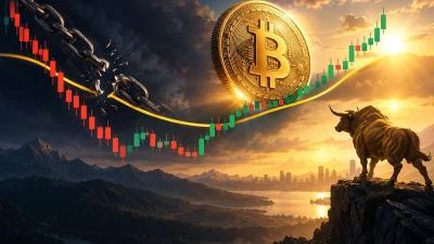 Bitcoin, 45 haftanın ardından ilk kez 50 haftalık hareketli ortalamanın