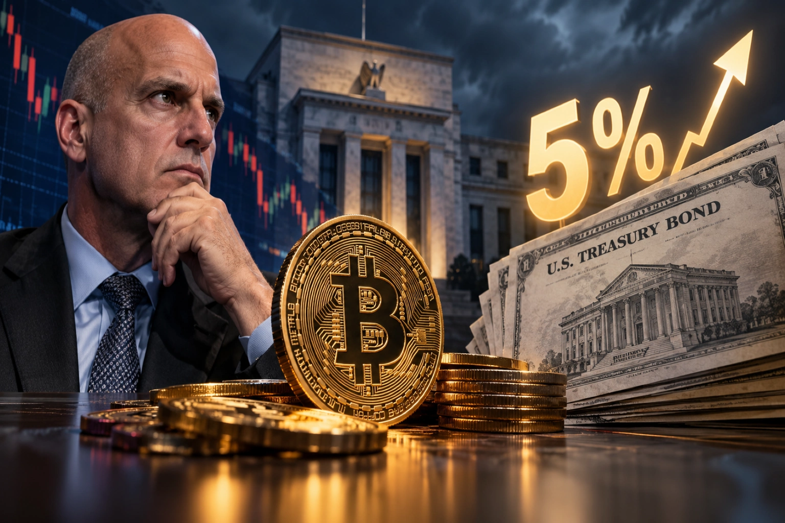 Bloomberg Intelligence kıdemli emtia stratejisti Mike McGlone, ABD tahvil getirilerindeki