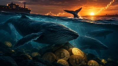 Bitcoin balinaları satış tarafına geçti. ETF'lere yaklaşık 987 milyon dolar