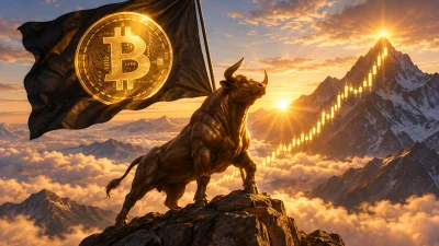 Bitcoin’in günlük grafikte boğa bayrağı formasyonunun direncini aşması teknik görünümü