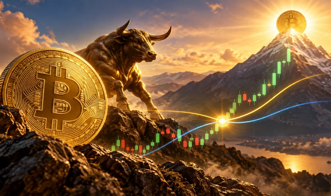 Bitcoin’de 50 günlük ortalama 200 günlük ortalamayı aşarak Golden Cross