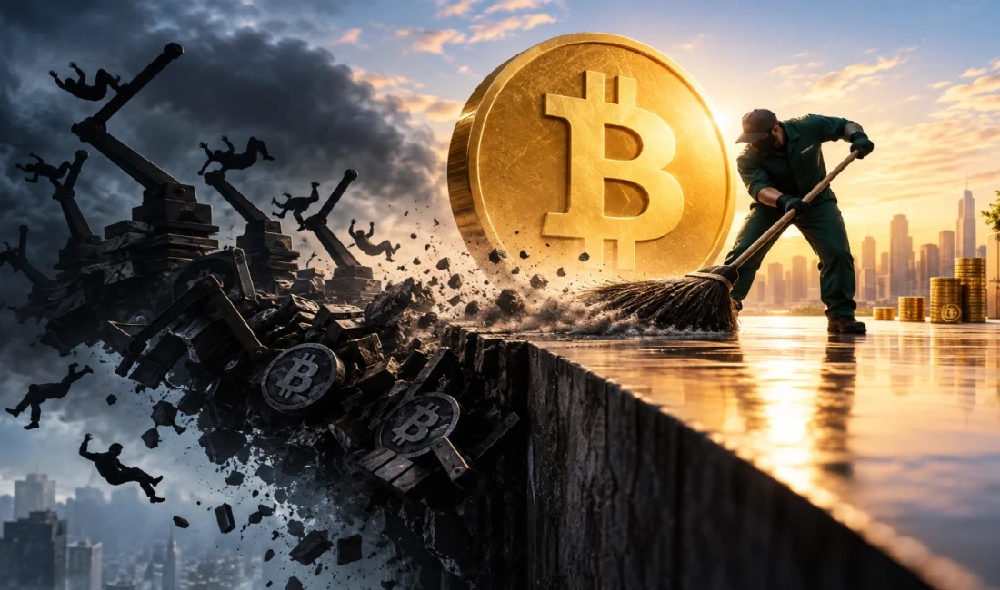 Bitcoin vadeli işlemlerinde 2023’ten bu yana en sert kaldıraç azaltımı