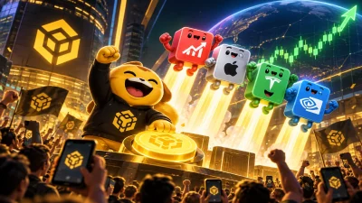 Four.meme, BNB Chain üzerinde 1:1 hisse destekli 4Stock sistemini başlattı.
