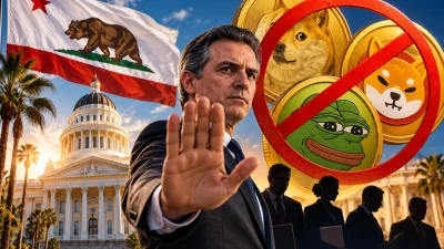California kripto paraların önemli bir alanı olan meme coin’ler için
