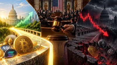 ABD Senatosu bugün CLARITY Act için kritik oylamaya gidiyor. 60