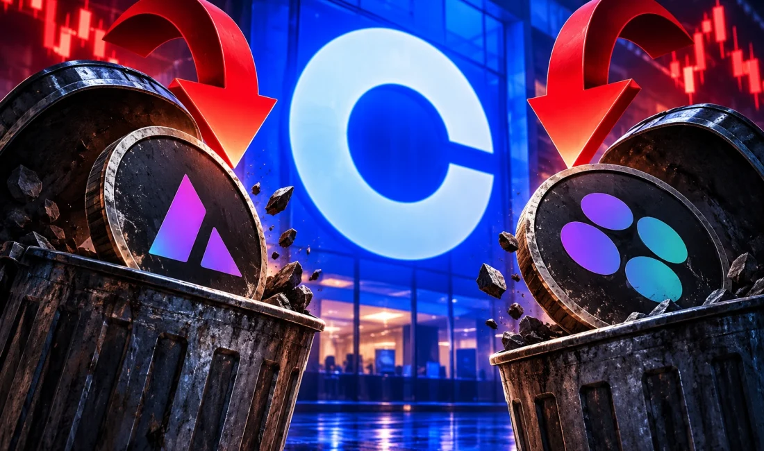 Coinbase 2 Altcoin Projesini Delist Etti Coinbase, Badger DAO (BADGER) ve Storj (STORJ) için işlem desteğini