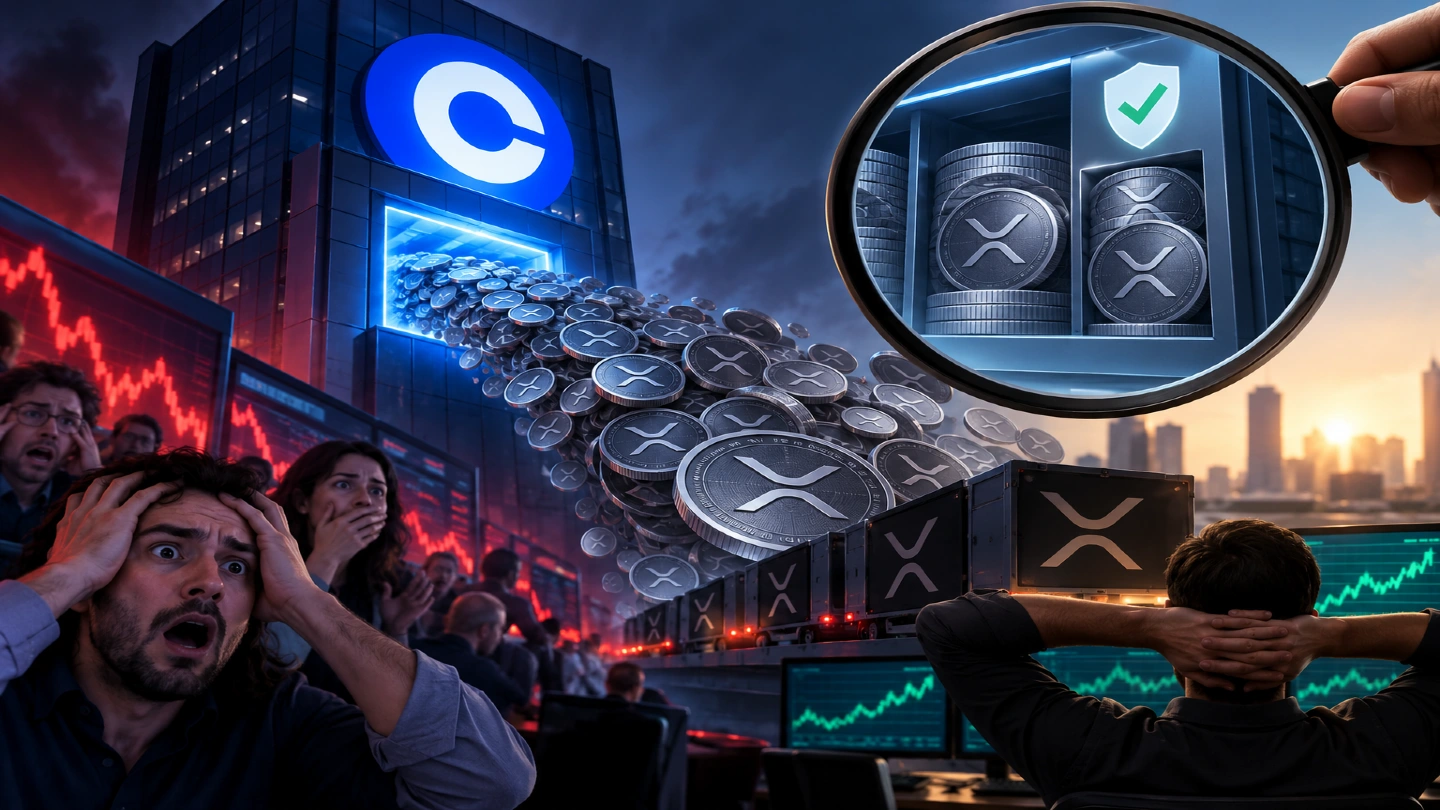 Coinbase’in XRP bakiyesi yüzde 4.870 artarak 5,5 milyar XRP’yi geçti.