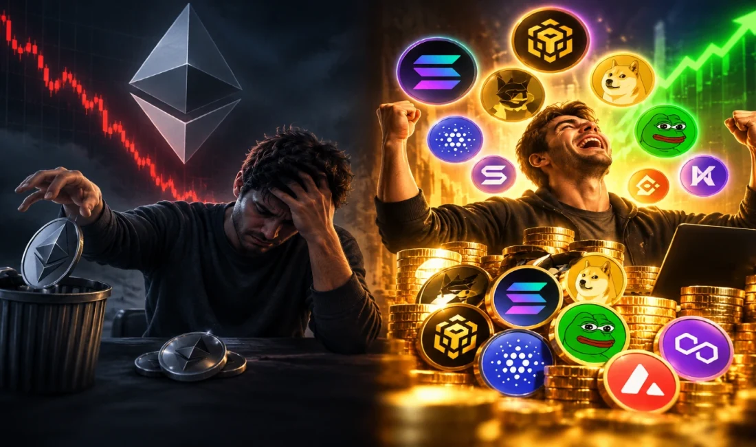 Ethereum’u Dipte Sattı Ama Altcoinlerde Büyük Kazandı Bankless kurucu ortağı David Hoffman, ETH pozisyonunu kapatıp LIT, ZEC