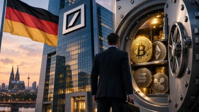 Deutsche Bank, kurumsal müşteriler için Bitcoin, Ethereum ve stablecoin saklama