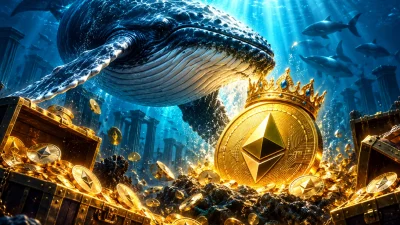 Ethereum balinalarının hareketliliği dikkat çekti. Yeni oluşturulan bir cüzdan Binance’ten