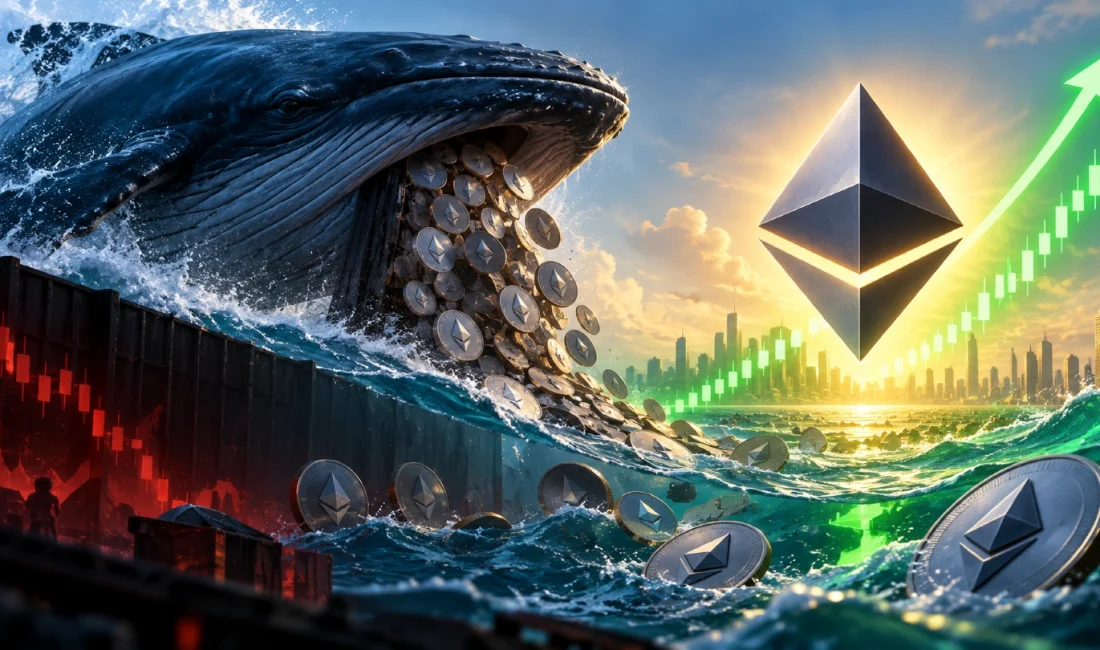 Ethereum Balina Satışına Rağmen Yükseldi Ethereum balinası beş günde 167.855 ETH sattı. 408 milyon dolarlık