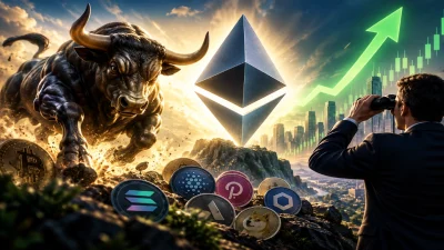 Ethereum grafiğinde 2018 ve 2021 döngülerine benzeyen yapı dikkat çekti.