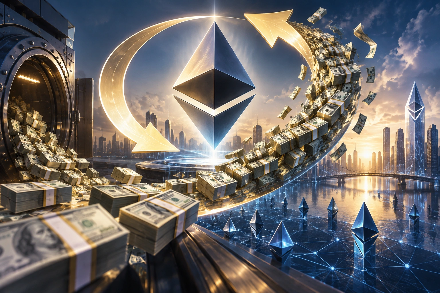 Ethereum türev piyasasında satış yönlü pozisyonlanma sert biçimde arttı. Binance