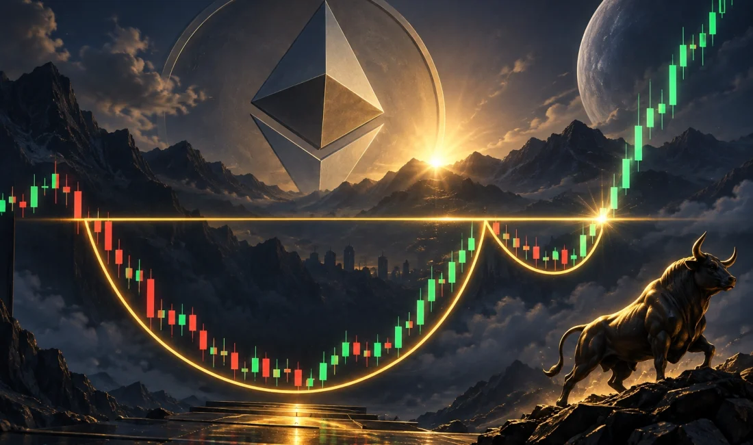 Ethereum fiyatında görülen “Cup and Handle – High Handle” formasyonu