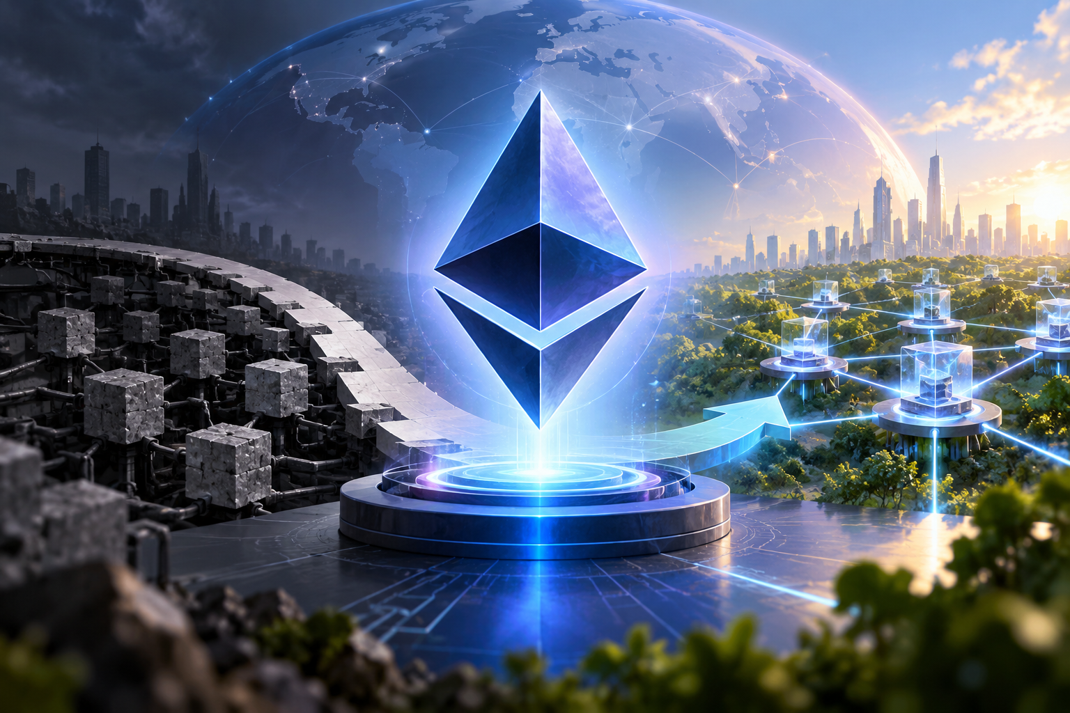 Hegota, Ethereum'u yalnızca daha hızlı bir blockchain yapmak yerine daha