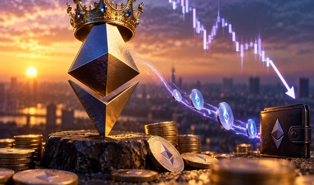Ethereum ağındaki ortalama transfer maliyeti 0,095 dolara kadar geriledi.  