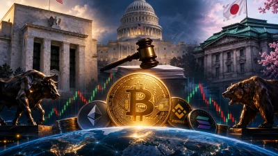 Kripto para piyasasında 15-18 Eylül haftasında Fed ve BoJ faiz