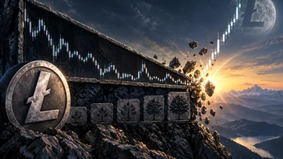 Litecoin (LTC), yaklaşık dokuz yıldır devam eden uzun vadeli simetrik