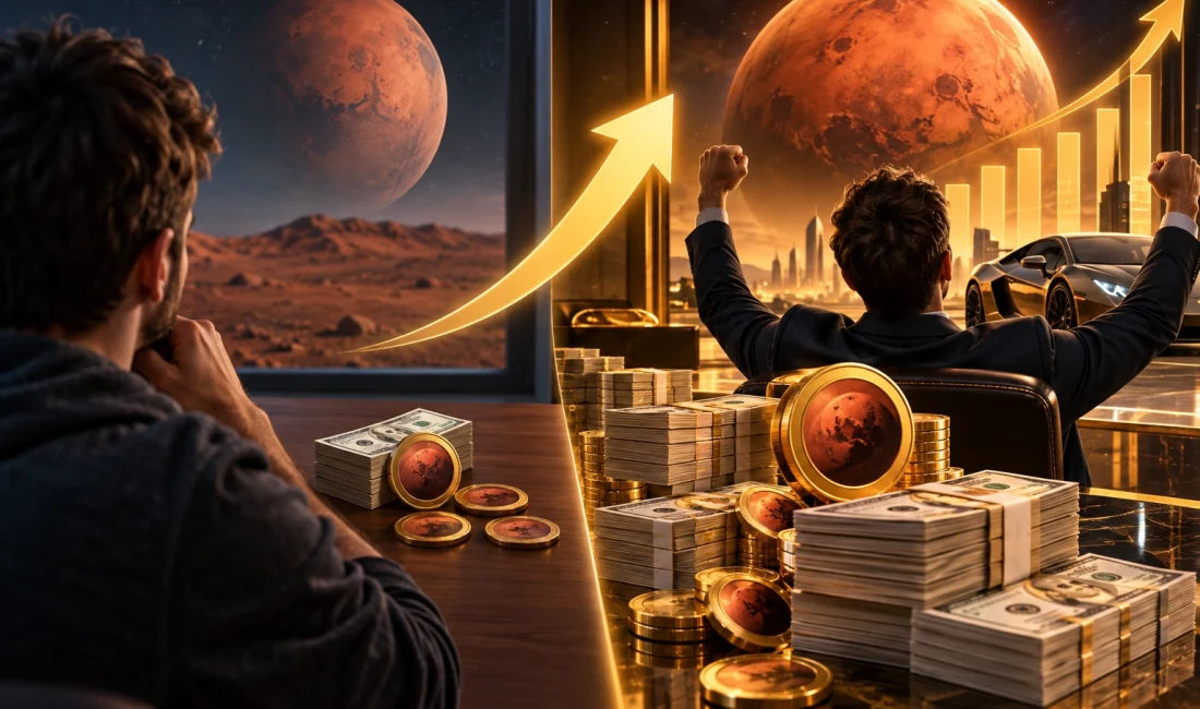 MarsCoin’de erken pozisyon alan bir yatırımcının 2.368 dolarlık alımı yaklaşık