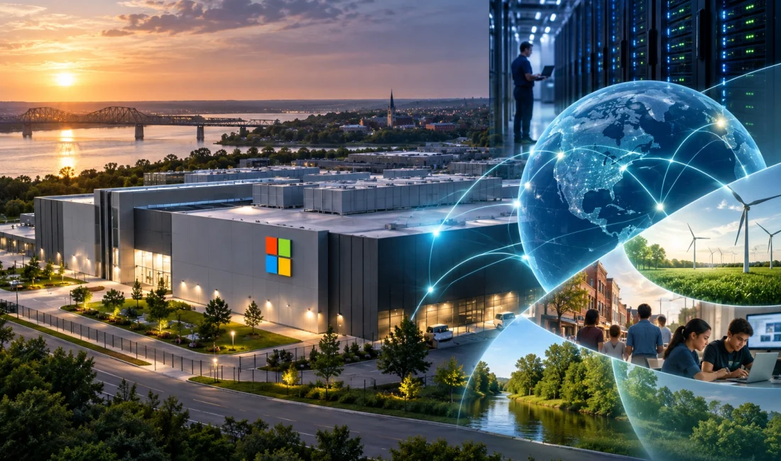 Microsoft Veri Merkezi Quincy’yi Nasıl Değiştirdi? Brad Smith 20 Yıllık Etkiyi Açıkladı Microsoft Başkanı Brad Smith, Quincy’deki veri merkezlerinin 20 yılda istihdam,