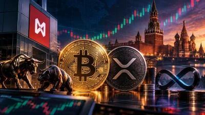 Moskova Borsası (MOEX), Bitcoin, Ethereum, Solana, XRP ve TRON için