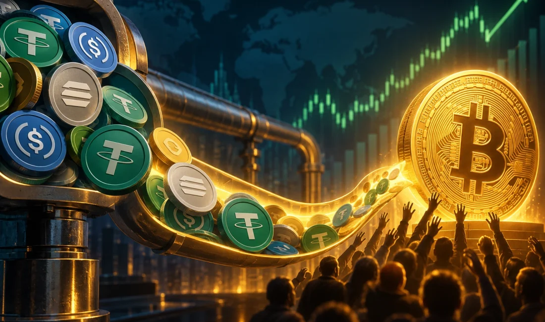 Bitcoin İçin Yeni Risk Sinyali: Stablecoin Hacmi 138 Milyar Dolara Geriledi Stablecoin zincir üstü işlem hacminin yaklaşık 138 milyar dolara gerilemesi