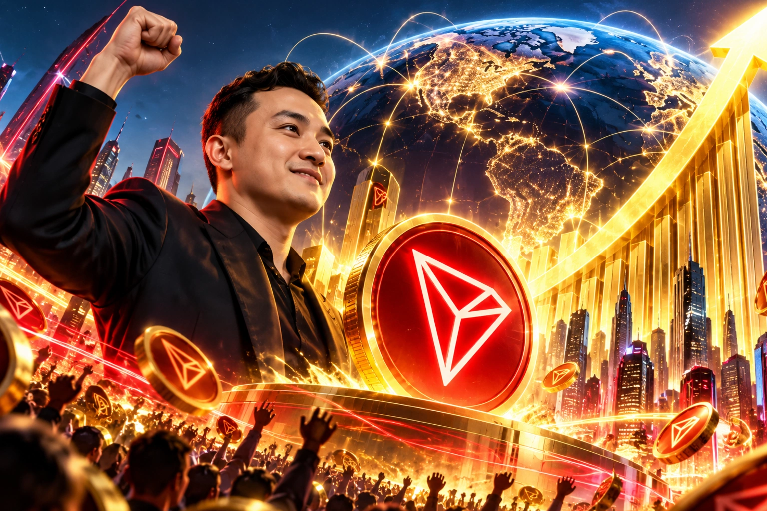 TRON ağındaki toplam transfer hacmi 30 trilyon doları aşarken ağın