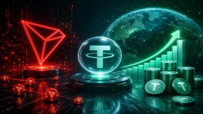 TRON ağındaki toplam hesap sayısı 401,9 milyona yaklaşırken USDT arzı