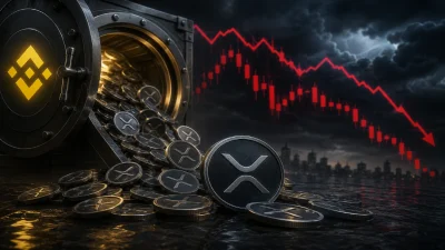 Binance’in XRP rezervleri Kasım 2025’ten bu yana 500 milyon adet