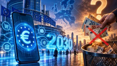 Dijital euronun 2030’a kadar nakit paranın yerini alacağı iddiası sosyal