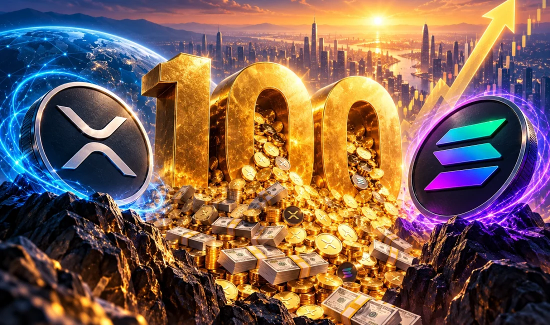 XRP ve Solana, 2027 yılına kadar 100 milyar dolar piyasa