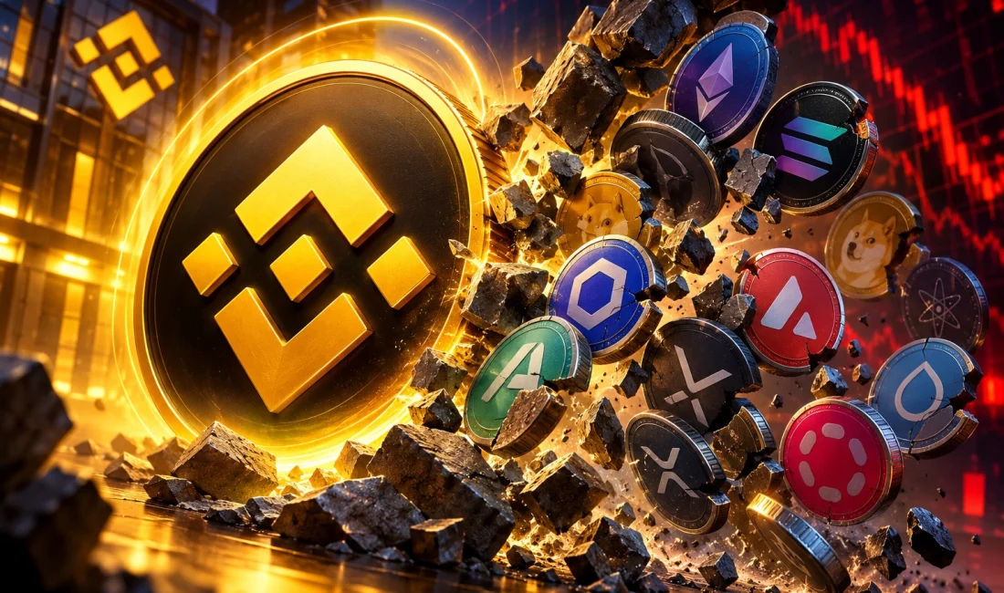 Binance Spot Piyasadan 12 İşlem Çiftini Delist Ediyor: Listede Hangi Altcoin’ler Var? Binance, 30 Ekim 2026'da AAVE, ATOM, TAO ve RENDER dahil