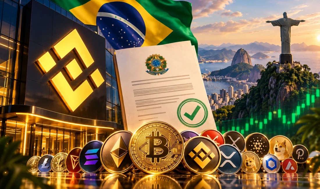 Binance, Brezilya Merkez Bankası'na kripto para lisansı için başvurdu. Borsa,
