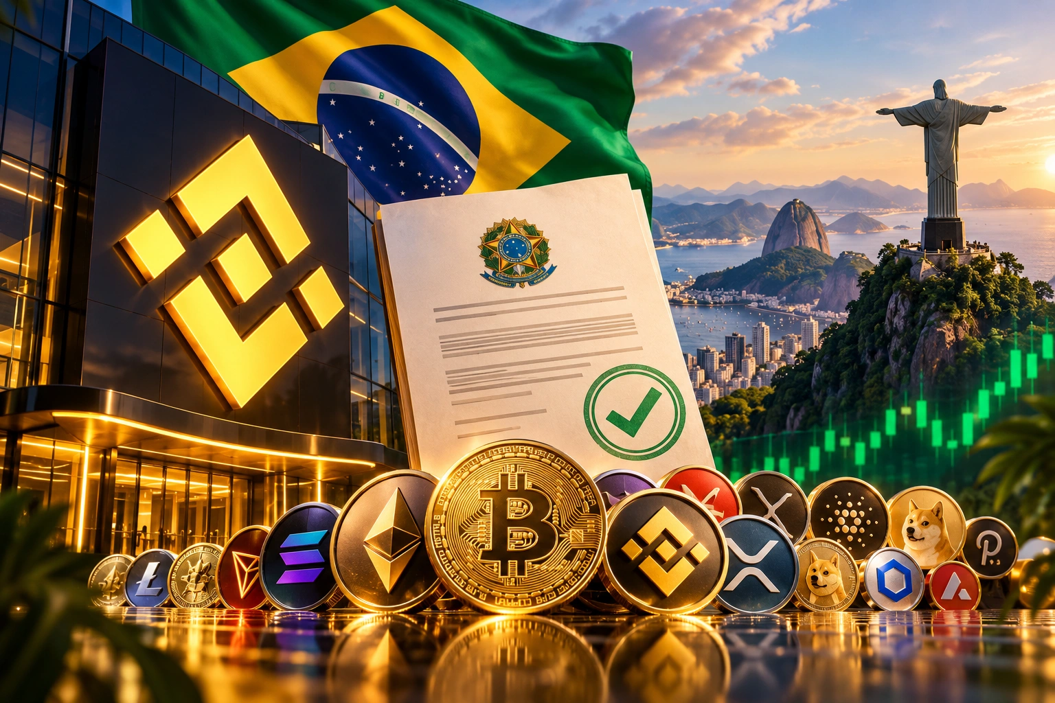 Binance, Brezilya Merkez Bankası'na kripto para lisansı için başvurdu. Borsa,