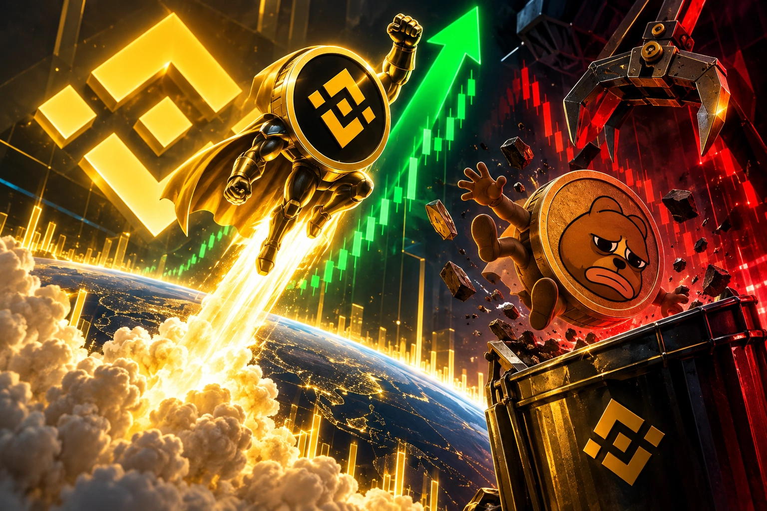Binance Futures, PROMPTUSDT, PUMPBTCUSDT ve 1000000BOBUSDT sürekli vadeli işlem sözleşmelerini
