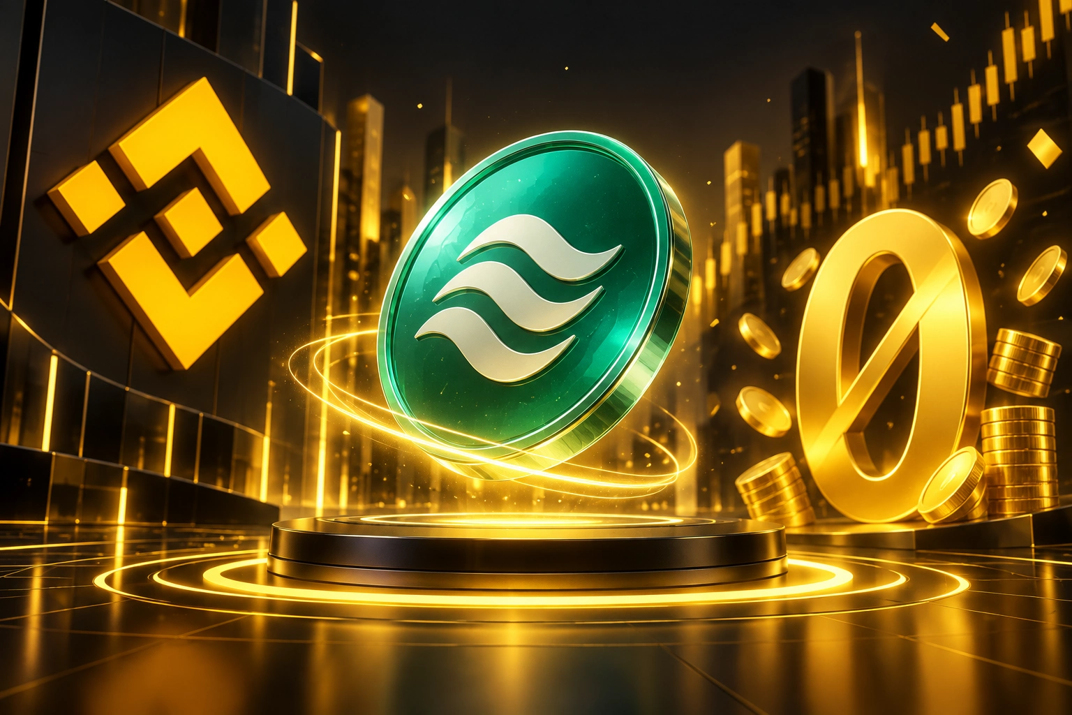 Binance, 13 Ekim 2026'da RWUSD'yi listeleyerek RWUSD/USDT işlem çiftinde sıfır