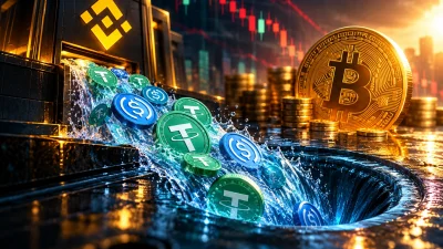 Binance'ten Ekim ayında yaklaşık 2 milyar dolarlık stablecoin çıkışı gerçekleşti.